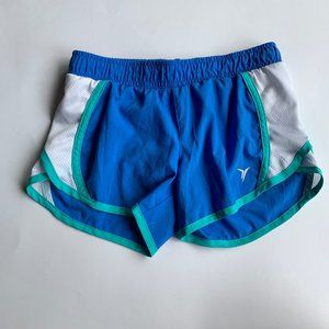 Girls' Blue Running Shorts